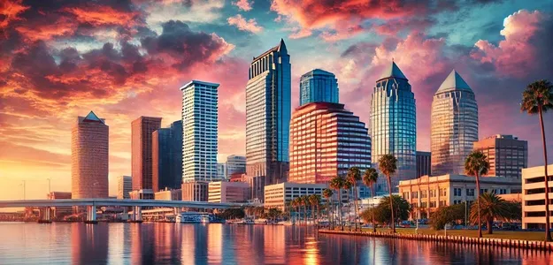 View of Tampa skyline